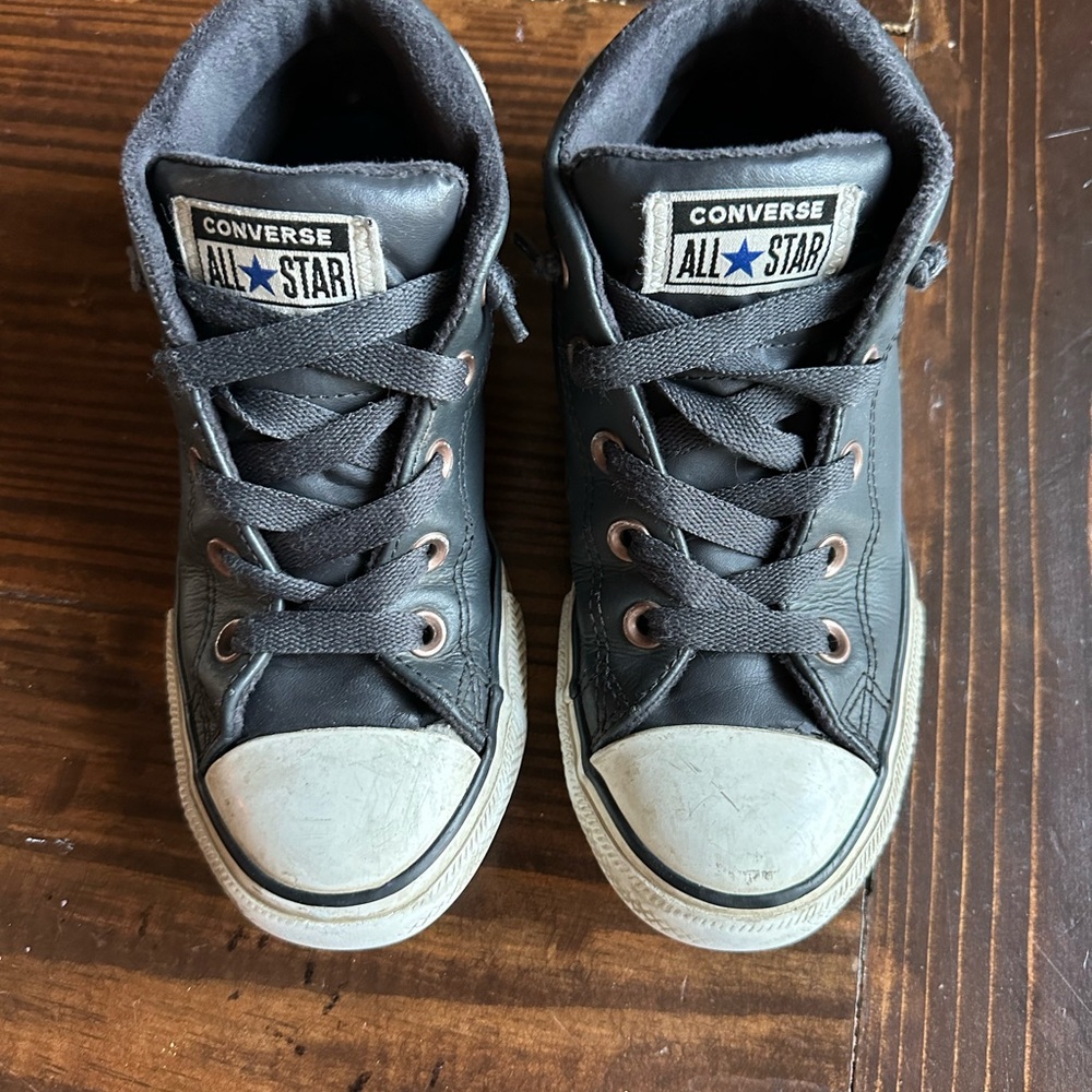 Converse Kids Navy High-Top Sneakers